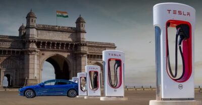 Tesla Supercharger Station