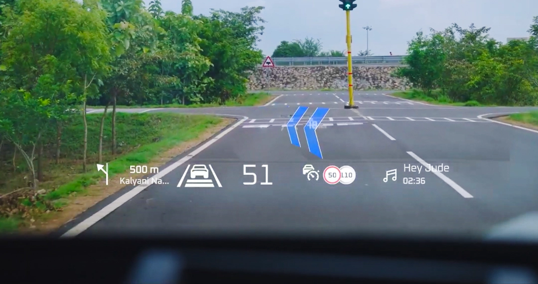 VisionX- Augmented-reality Heads Up Display (HUD)