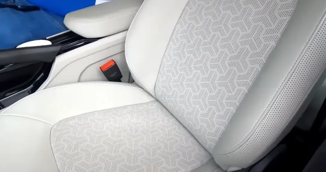 8-way powered and ventilated seat