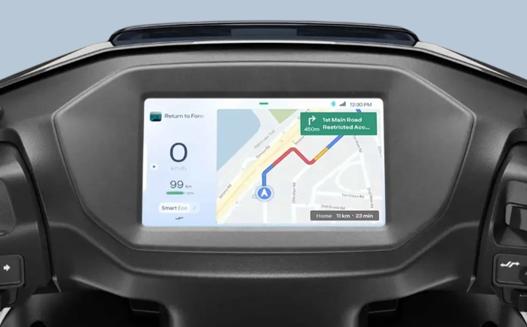 Touchscreen dashboard