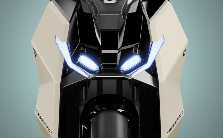 Twin LED projector headlamps