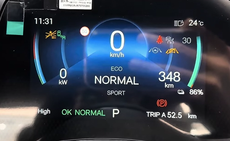 Digital Instrument Cluster