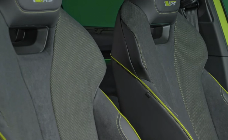 Heated and massaged front seats