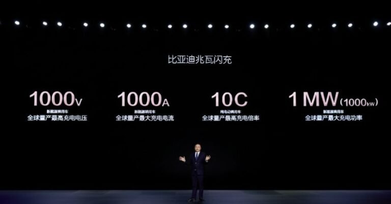 BYD’s Megawatt Charging