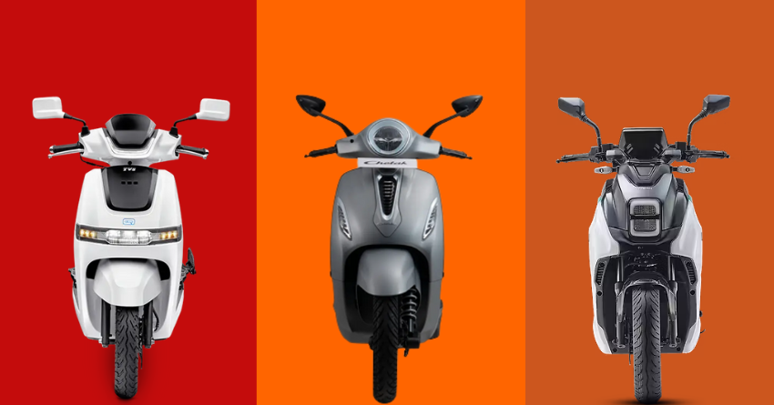 TVS iQube vs Bajaj Chetak vs Yamaha EC-06