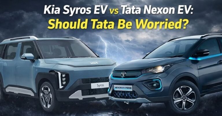Kia Syros EV VS Tata Nexon EV
