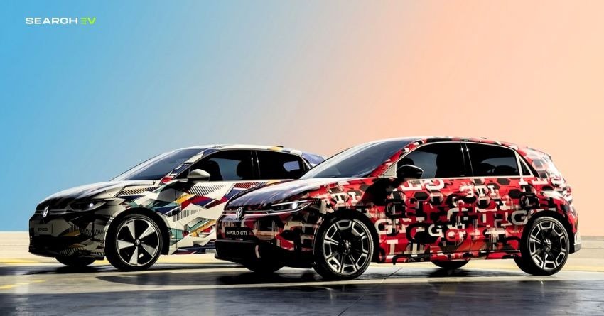 Volkswagen Polo EV Spotted testing