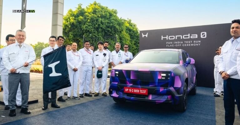 Honda 0 Alpha Electric SUV Testing