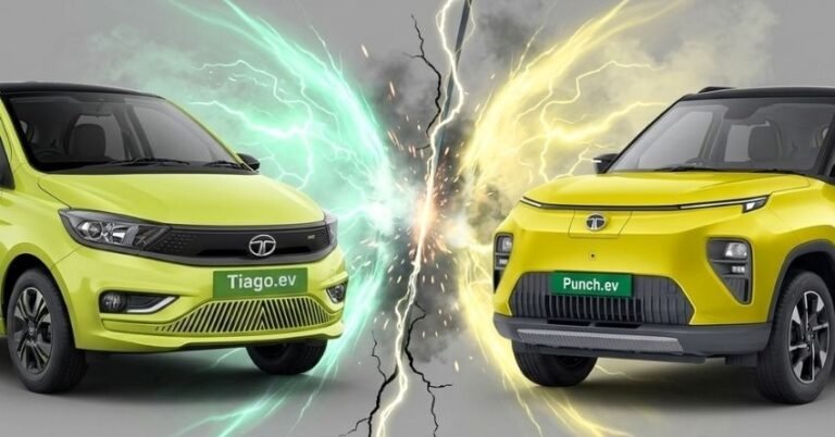 Tata Punch EV vs Tiago EV
