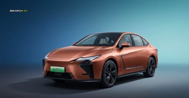 Lexus Launches New ES 500e EV