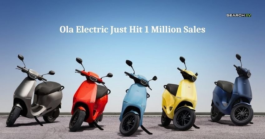 Ola electric 1 Million Sales