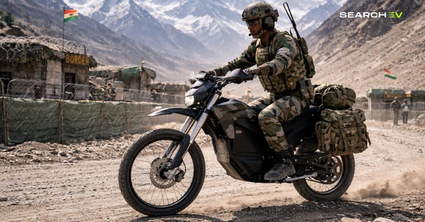 Indian Army To Deploy Electric Bikes At The Frontline