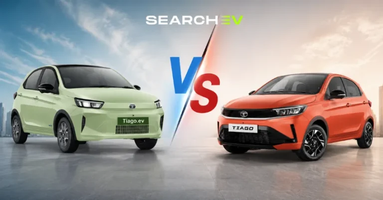 2026 Tata Tiago Facelift EV vs ICE Comparison