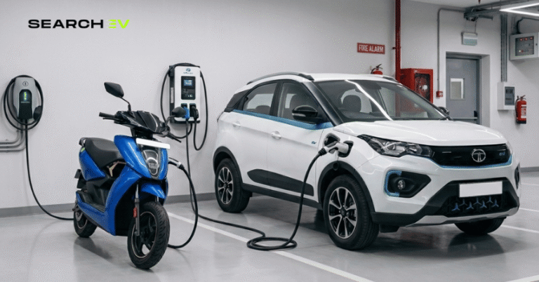 EV charging setup