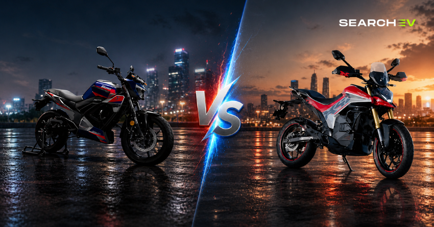 Oben Rorr vs Ultraviolette X-47 Crossover