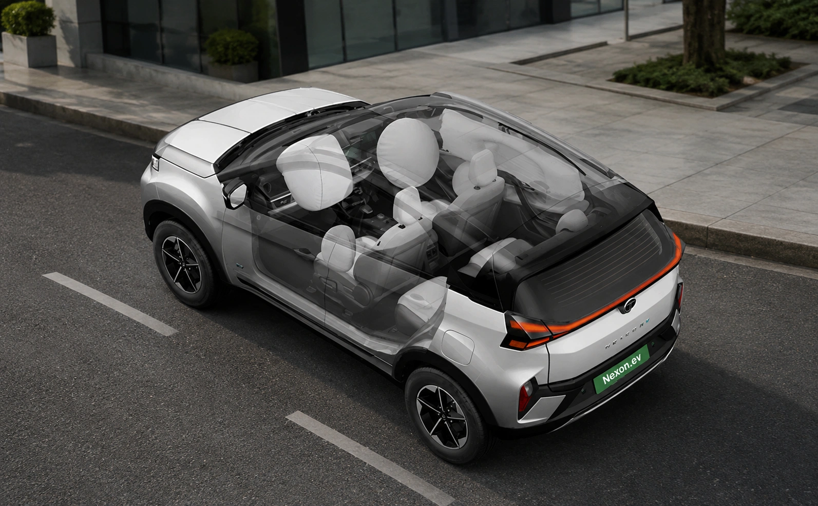Tata Nexon EV 6 Airbags