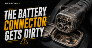 Battery plug gets dirty