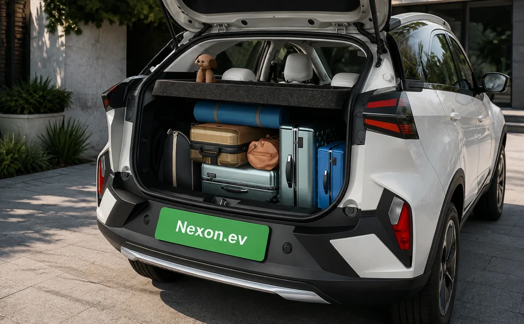Tata Nexon EV Boot Space
