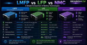 How LMFP Compares to LFP and NMC in Simple Terms