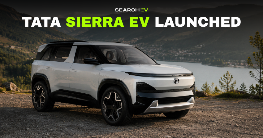 Tata Sierra EV Launched in india