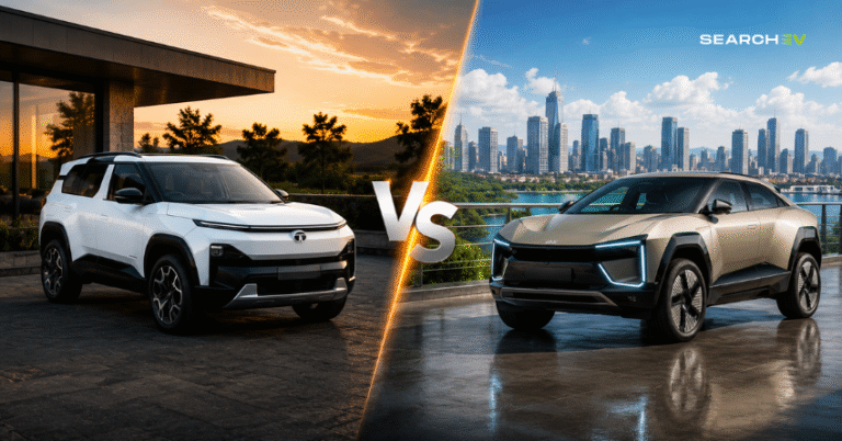 Tata Sierra EV vs Mahindra BE 6 comparsion