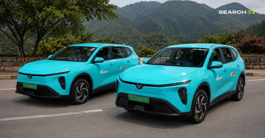 Vinfast Green SM Electric Taxi