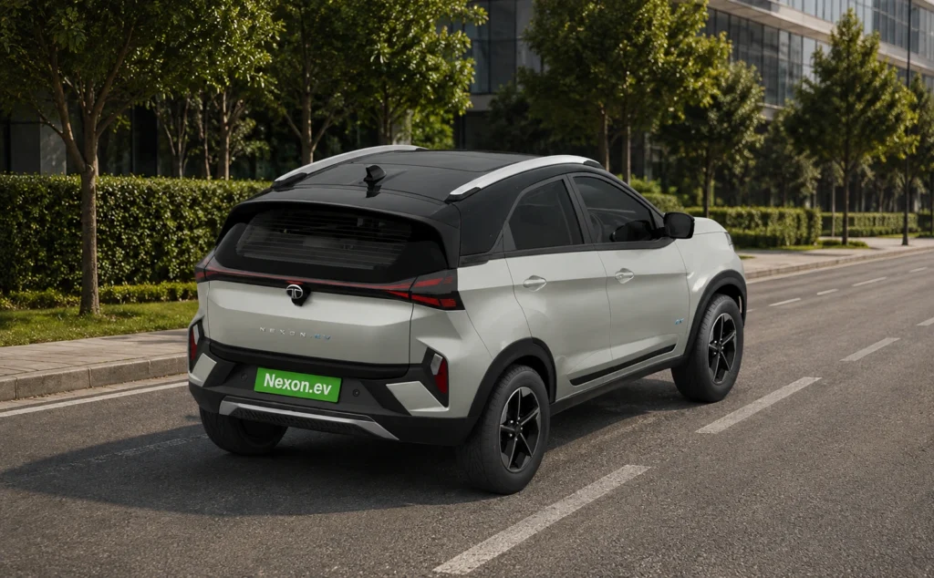 Tata Nexon EV Backside