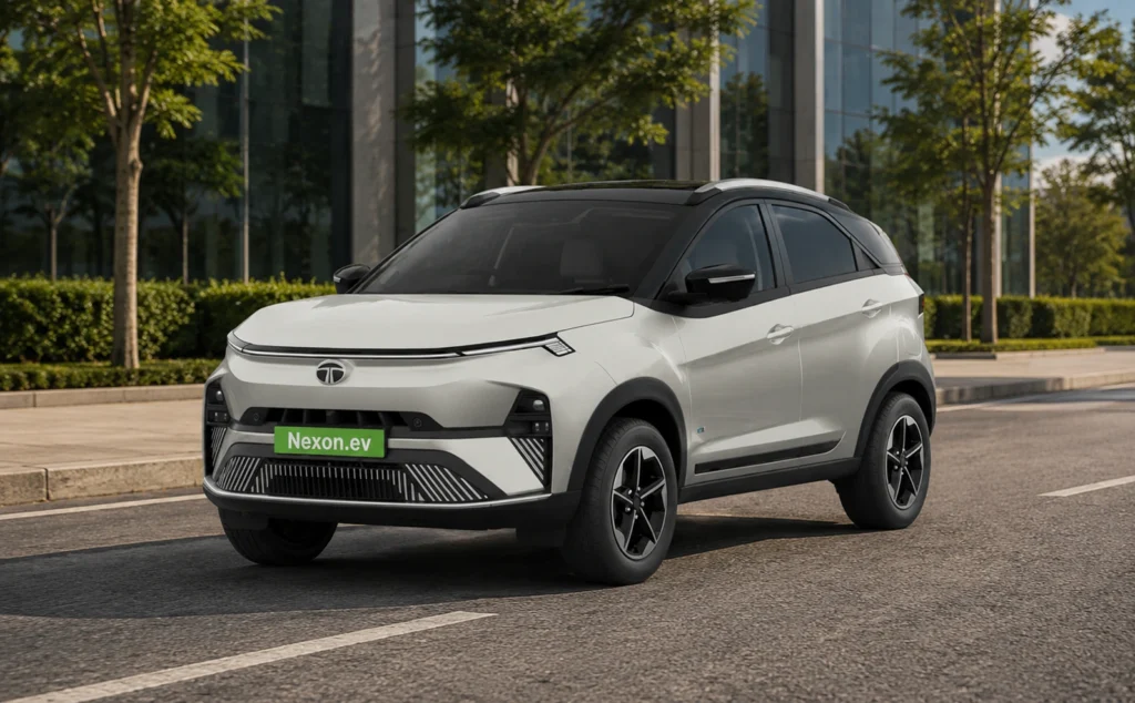 Tata Nexon EV front face