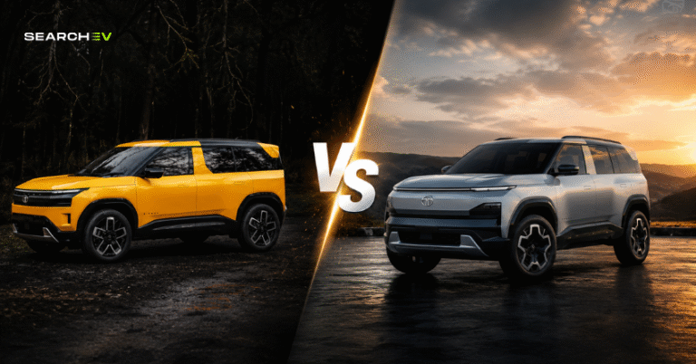 Tata sierra EV vs Tata sierra ICE comparison