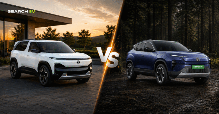 Tata sierra ev vs tata harrier ev
