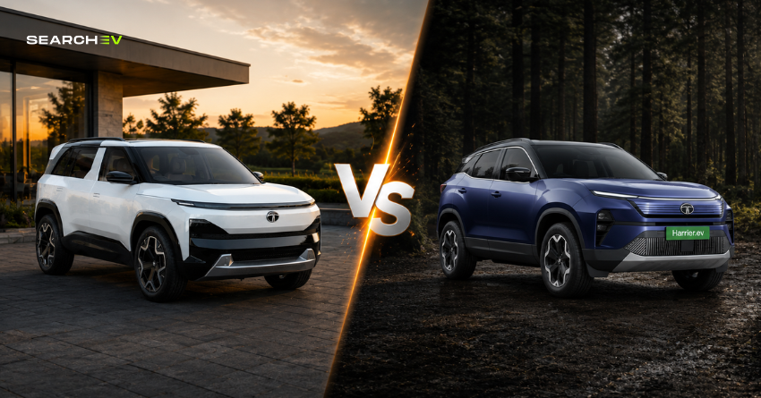 Tata sierra ev vs tata harrier ev