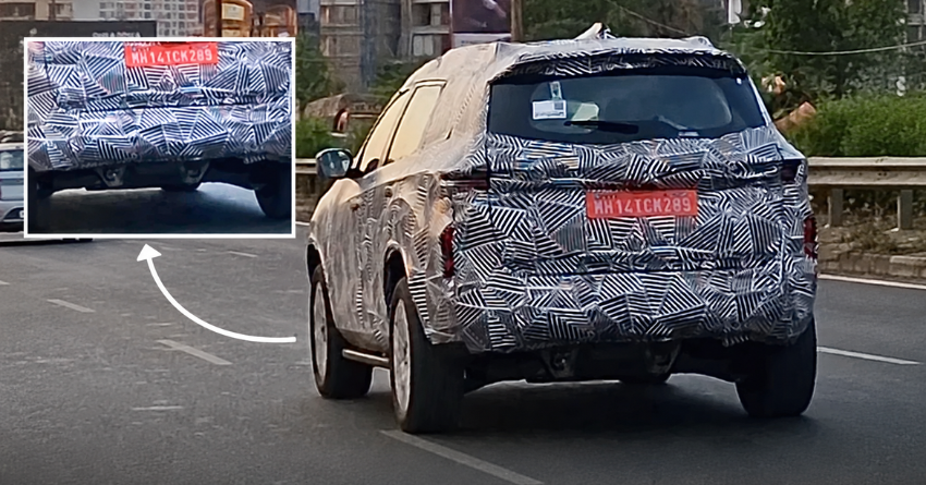 tata safari ev spotted
