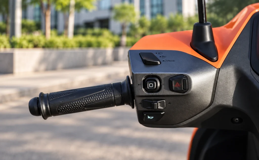 Hero Vida VX2 handle