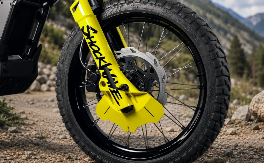 UV shockwave 270mm disc, axial mounted dual piston caliper