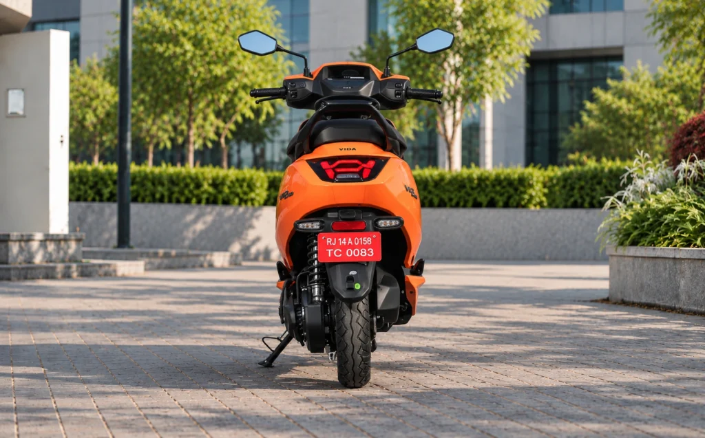 Hero Vida VX2 back