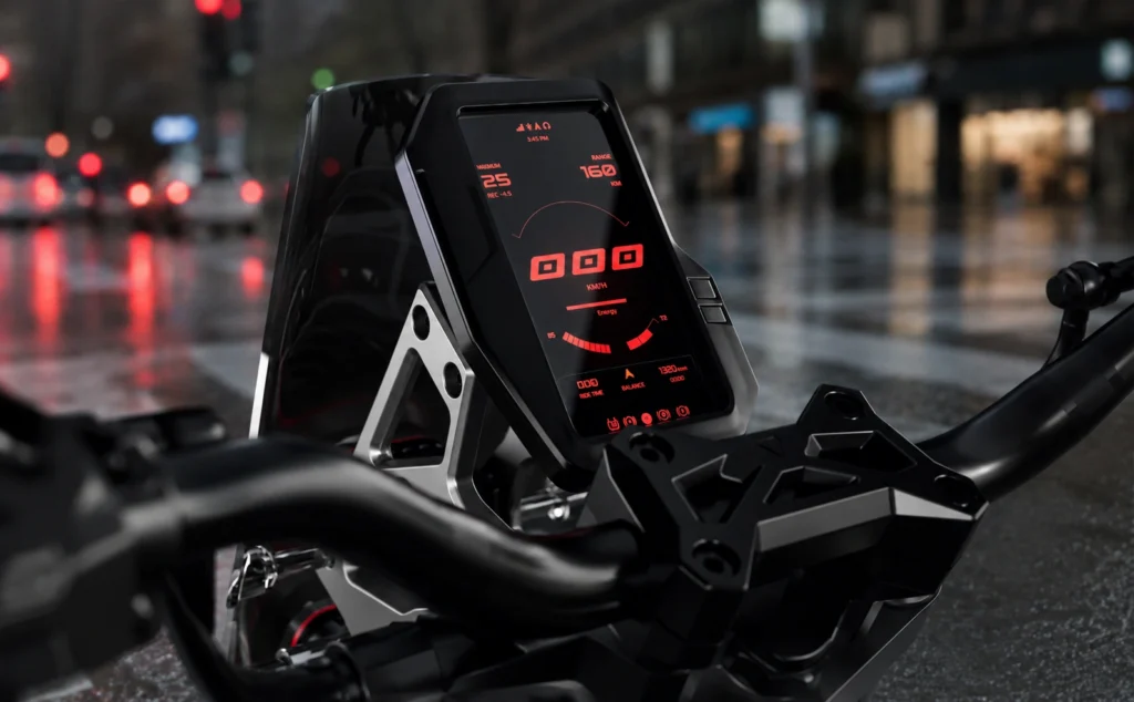 UV shockwave 5-inch TFT full-color display