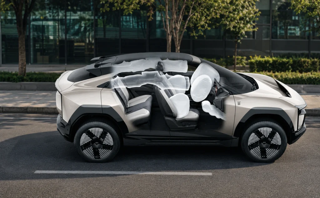 mahindra be 6 airbags
