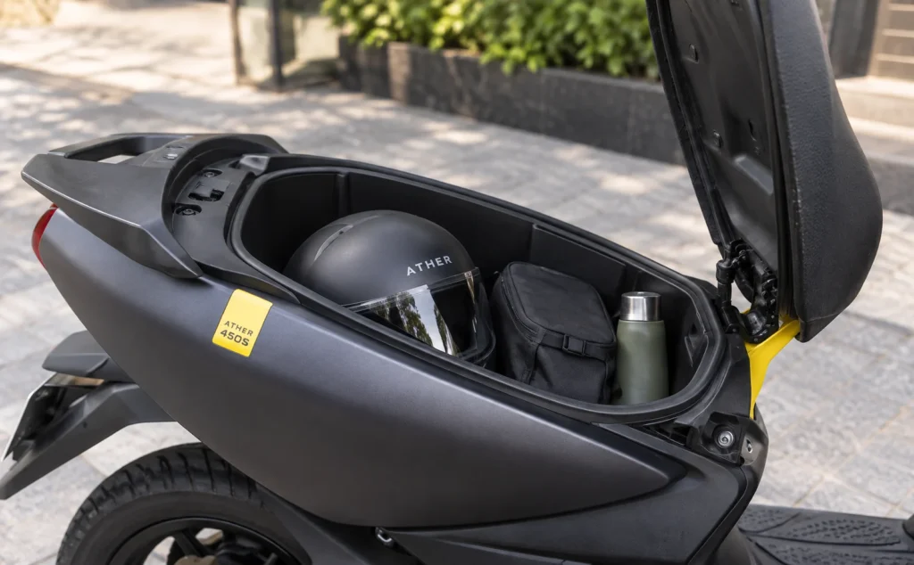 Ather 450S boot space