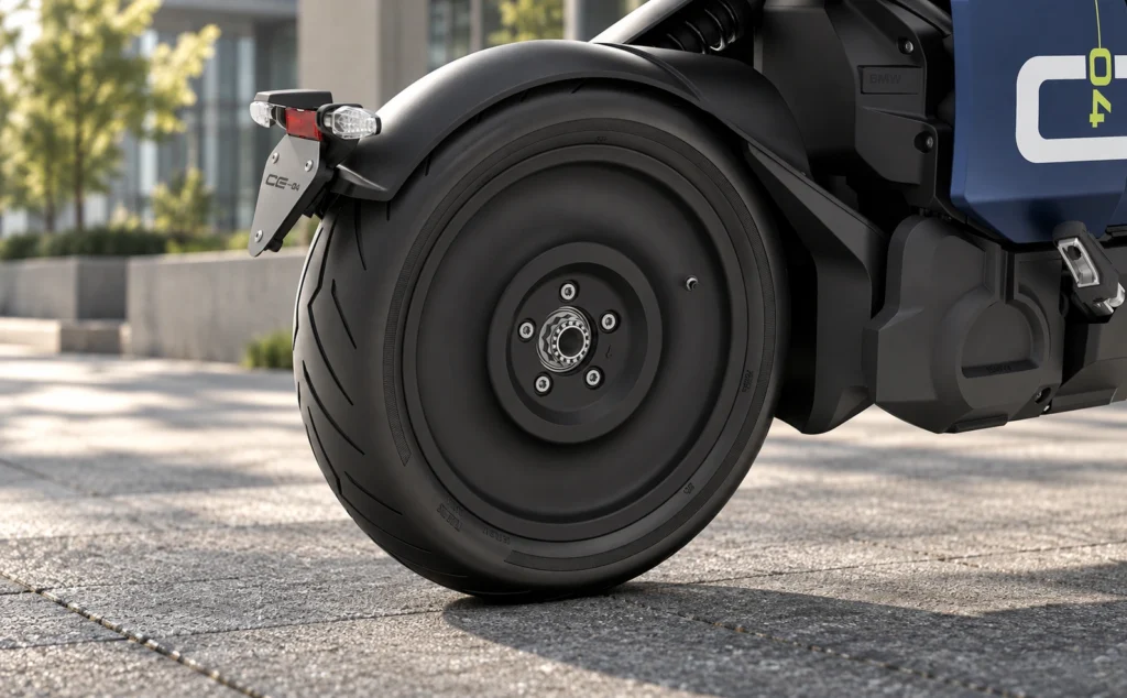 BMW CE04 Striking disc wheels