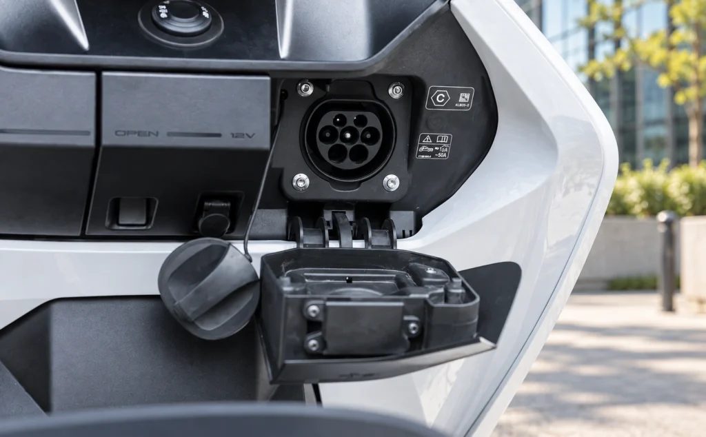 BMW CE04 charging slot