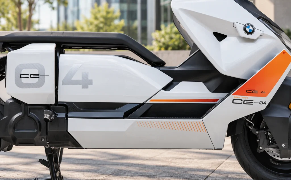 BMW CE04 foot board