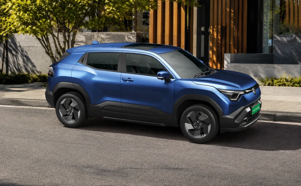 Maruti evitara Celestial Blue
