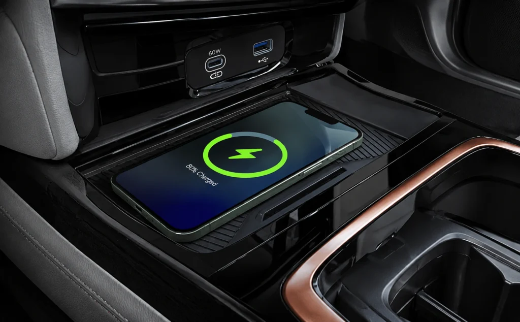 Mahindra 3XO EV Wireless charger
