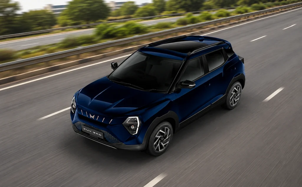 Mahindra 3XO EV Top angle