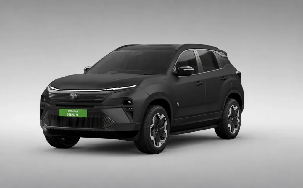 Tata Harrier EV Stealth Black