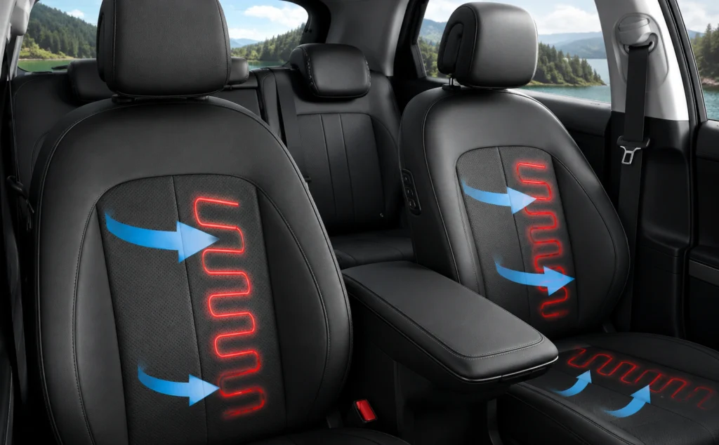 front ventilated seats ioniq 5