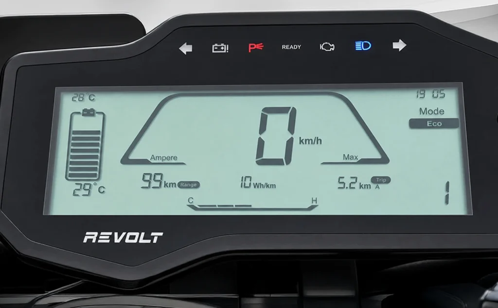 Revolt RV 400 BRZ Digital Display Cluster