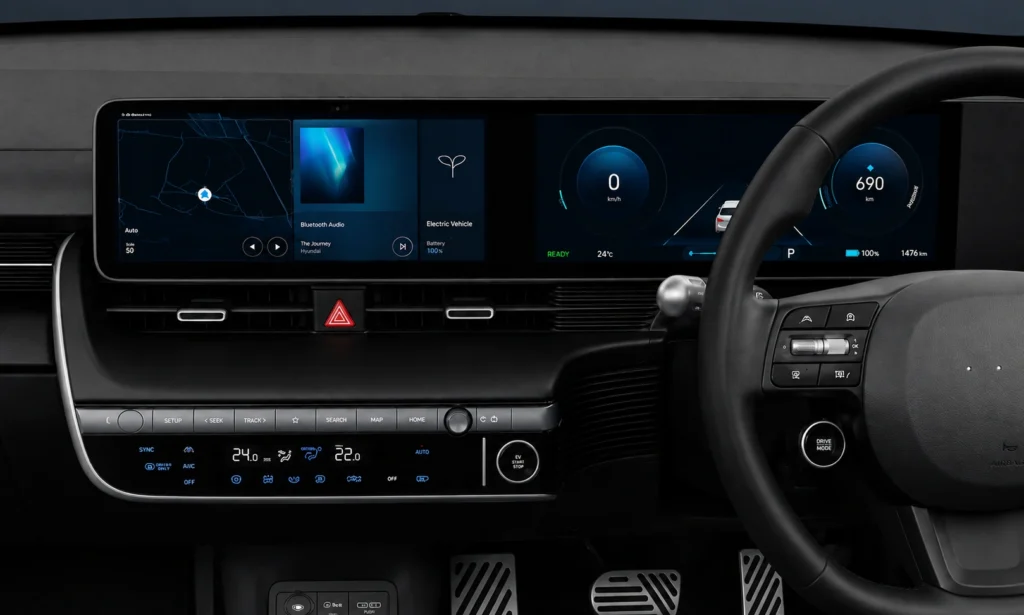 Dual 12.3-inch displays
