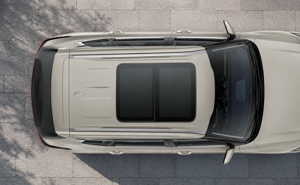 Kia Carens Clavis EV Dual Pane Panel Sunroof