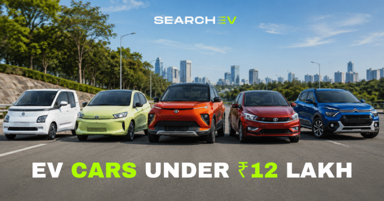 EV Cars under 12 lakh
